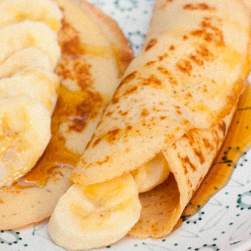 Crêpes Rellenos con Plátano
