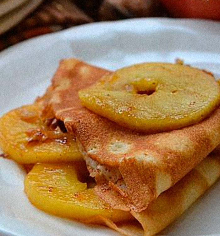Crêpes de Manzana y Manjar