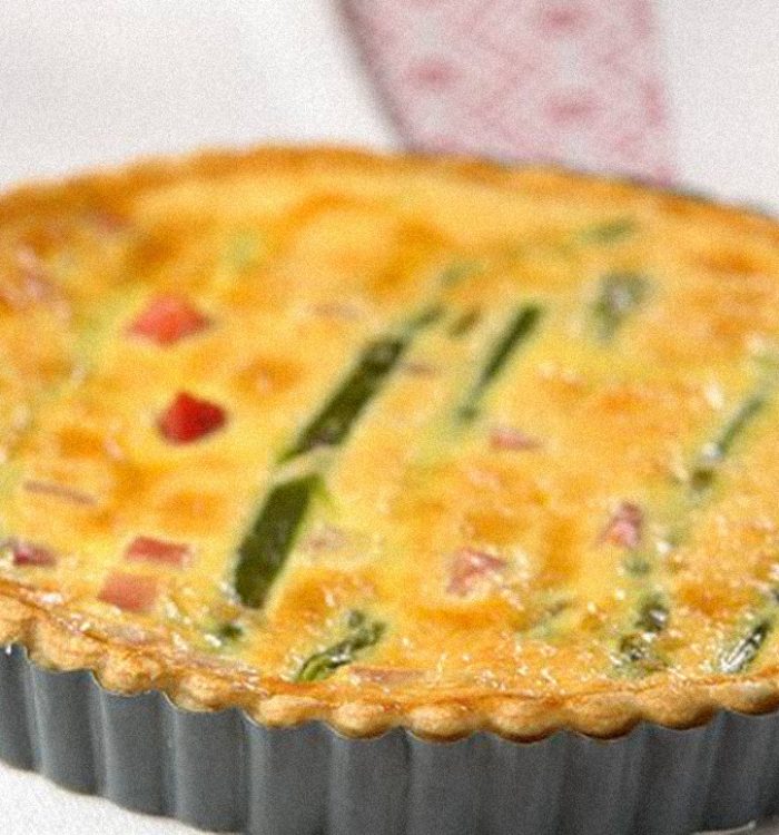 Quiche de Espárragos y Jamón