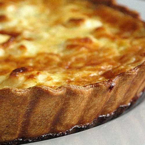 Quiche de Queso de Cabra