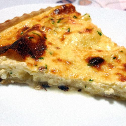 Quiche de Cangrejo