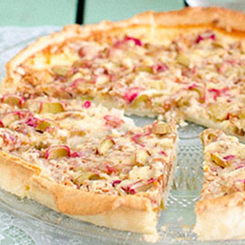 Tarta de Ruibarbo